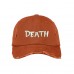 DEATH Distressed Dad Hat Embroidered Low Profile Cadaver Cap Hat  Many Colors  eb-04649274